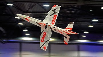 SELF-BUILD ULTRA LIGHTWEIGHT INDOOR JET MODEL SLOW MOTION FLIGHT