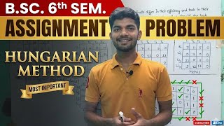  Assignment Problem using Hungarian Method | Finding Optimum Solution @StatisticsPerfection 