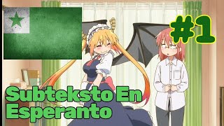 Miss Kobayashi-San chi No Maid Dragon S Minidragon #1 / Hejma Drak-servistino De Fraŭlino Kobajaŝi.