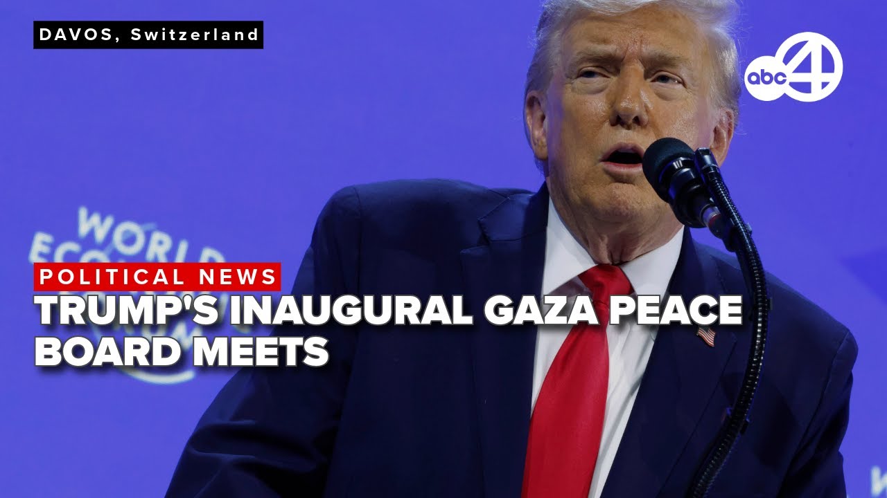 Full Meeting: Trump's 'Board of Peace' convenes for the first time