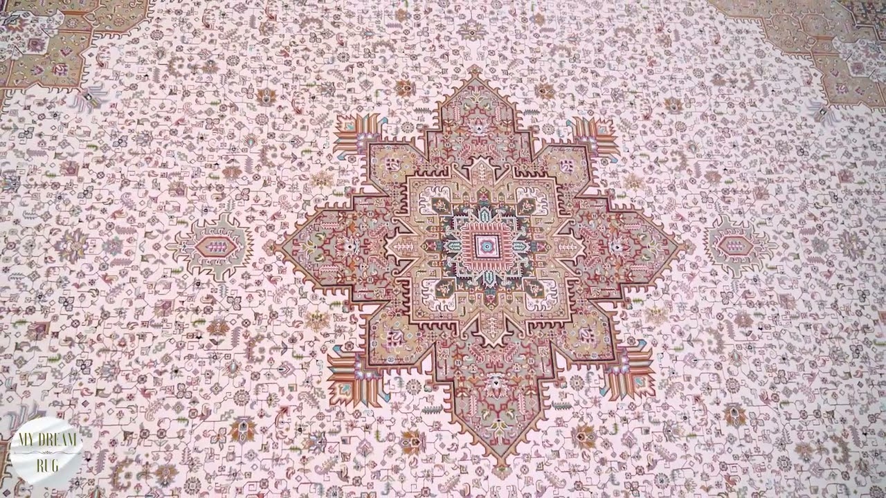Heriz Cream Rug