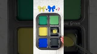 3 Stunning Green & Teal Color Combinations 🌿| Color Palette Inspiration #artshorts #satisfying #art