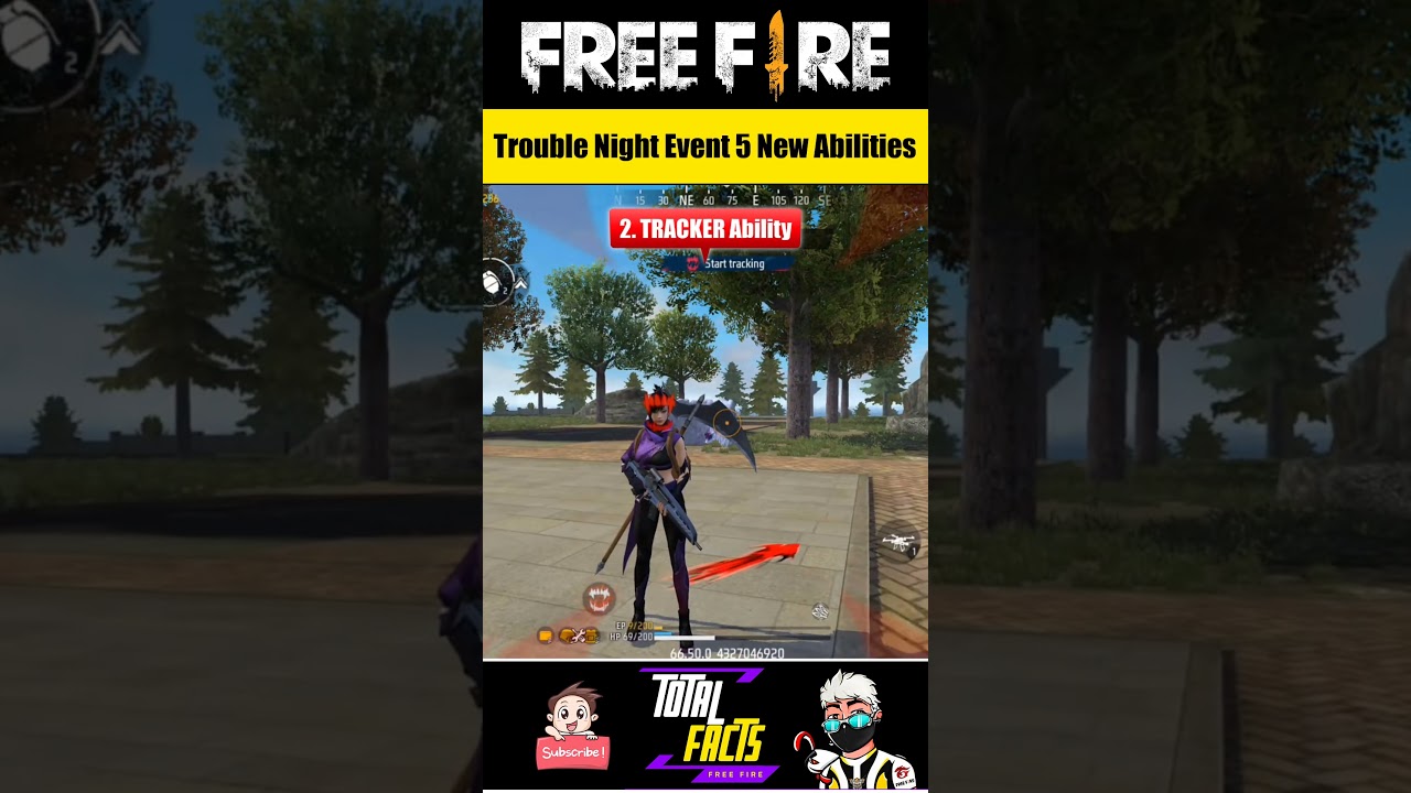 Trouble Night Event 5 New Abilities in CS Rank and BR Rank 😵 Free Fire