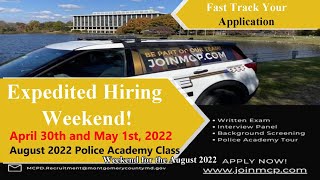 Montgomery County Police - Expedited Hiring Weekend