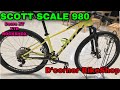 SCOTT SCALE 980/ High end parts/Shimano deore XT/ Shimano XTR/