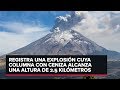 LO ÚLTIMO: Elevan a Fase 3 la alerta volcánica del Popocatépetl