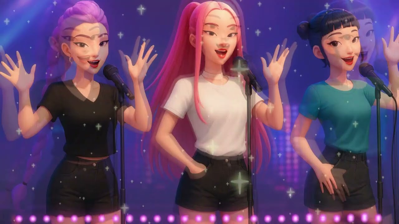 Shadow Idol Awakening – K Pop Demon Hunter Epic Performance Video