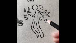 How to draw stickman ❤️🩹💥 #drawing #tutorial #stickman #art #sketch #shorts