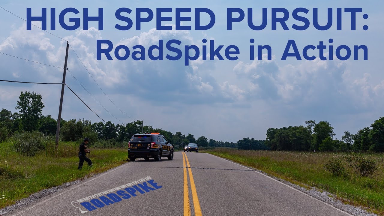 High Speed Pursuit - RoadSpike in Action