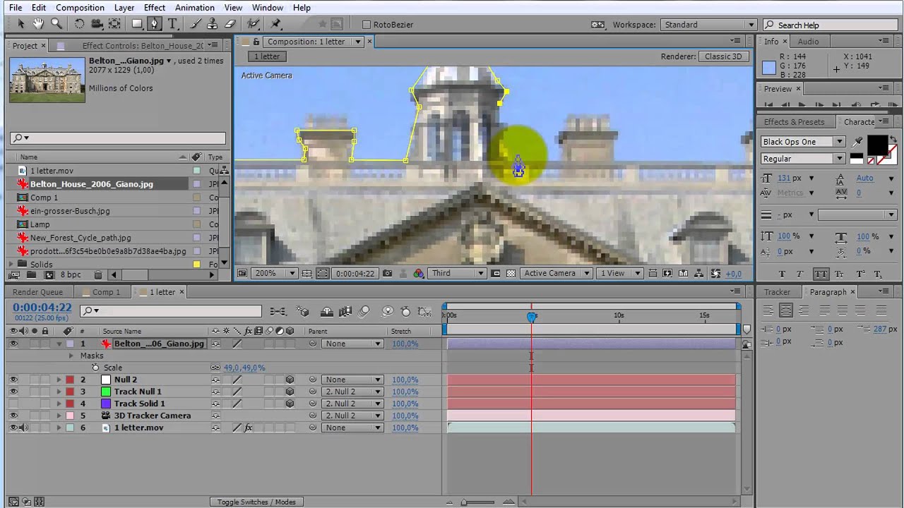 Set Extention with After Effects CC - YouTube