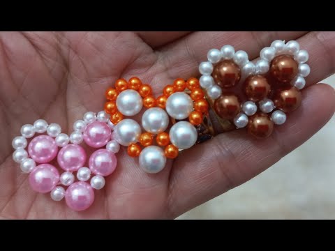 como fazer coração de pérolas/chaveiro de miçangas