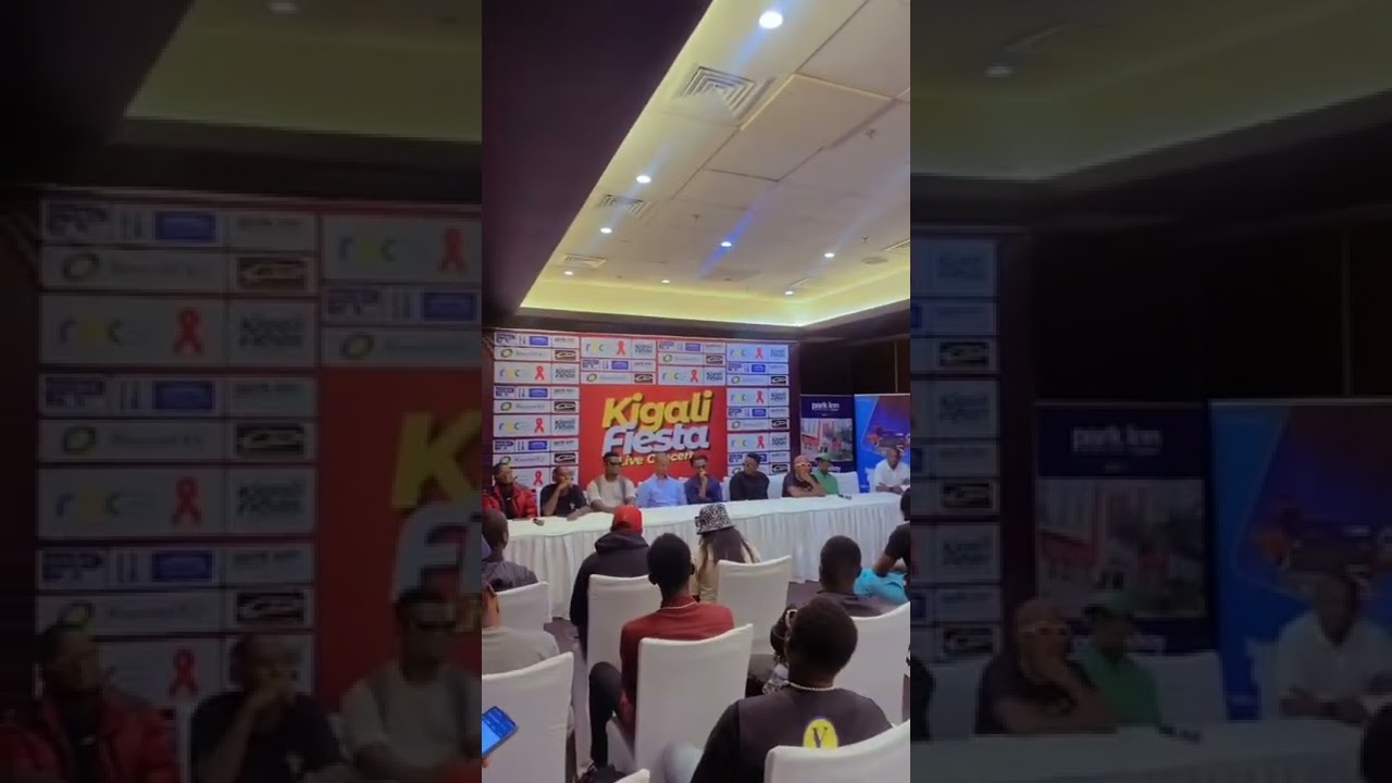 press conference right now