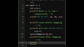 C Program to Swap Elements Using Call by Reference ⚡ #education #cprogramming #shorts
