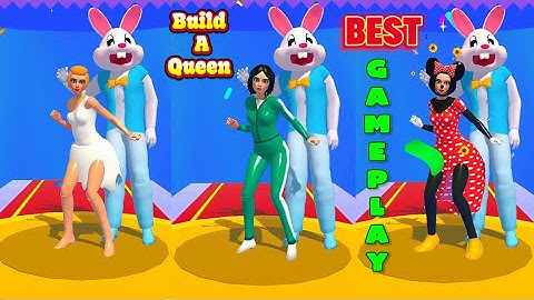 BUILD A QUEEN 👸 Royal Beauty Game Best & Noob Gameplay @monchinghagus
