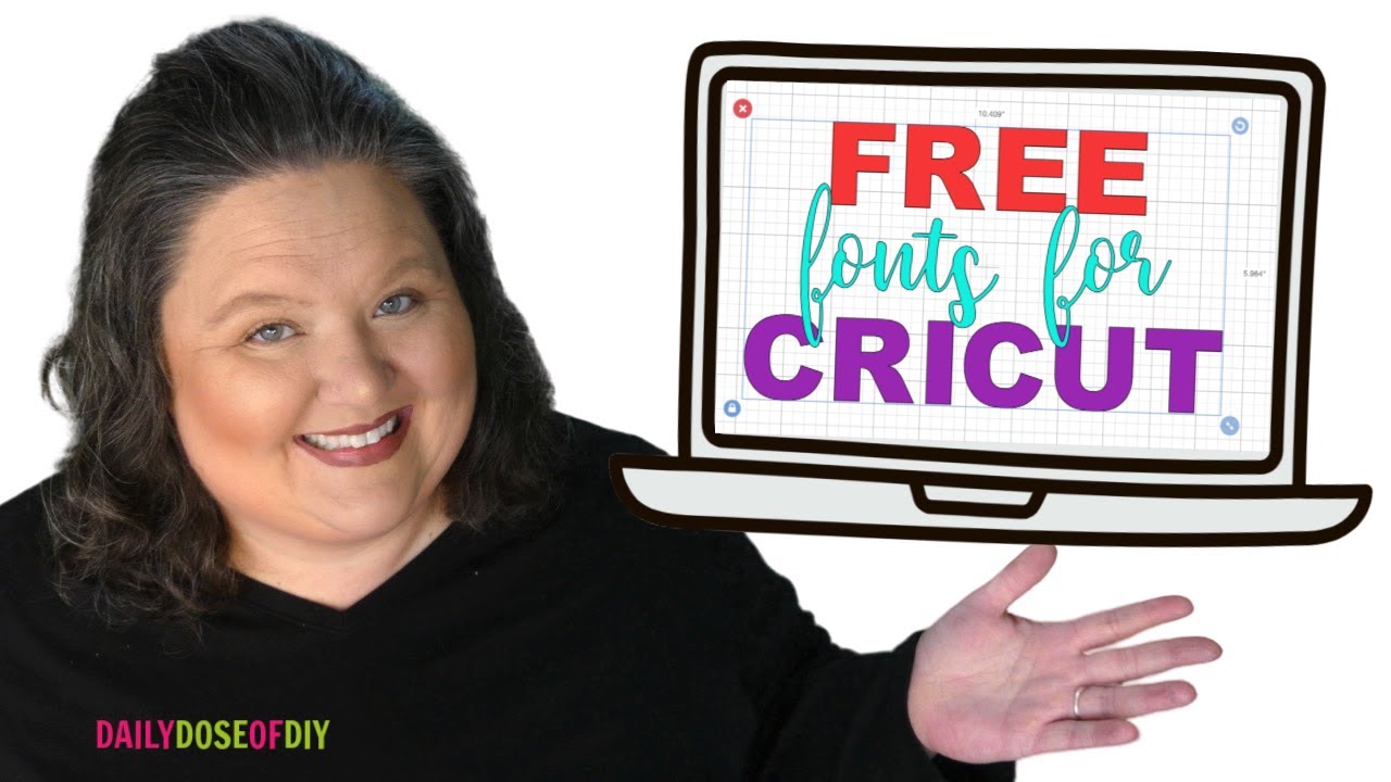 Download How To Get Fonts For Cricut Free Youtube PSD Mockup Templates