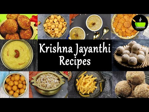 10 Recipes for Krishna Jayanthi | Gokulashtami recipes | Janmashtami recipes | Gokulashtami special | She Cooks