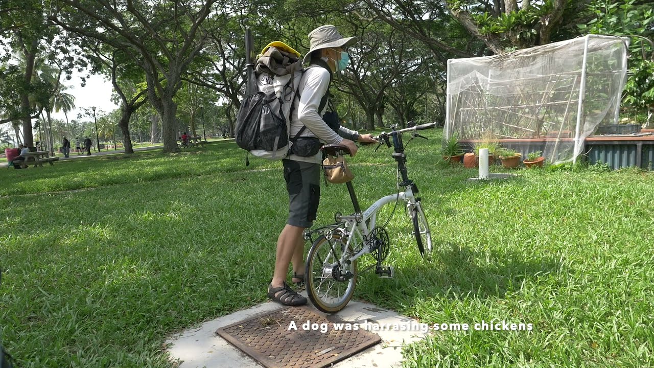 My Brompton is Dry and Floats ! | Testing of Watershed Patrol Pack | Packrafting in Singapore