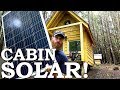 SOLAR POWER at the Cabin (Off Grid!) | Cabin Wildlife, Deer Archery Season Prep