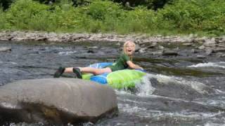 Cabin Rentals-  River Tubing at Wellnesste Lodge & Riverside Cabins- Taberg, Central New York (CNY)