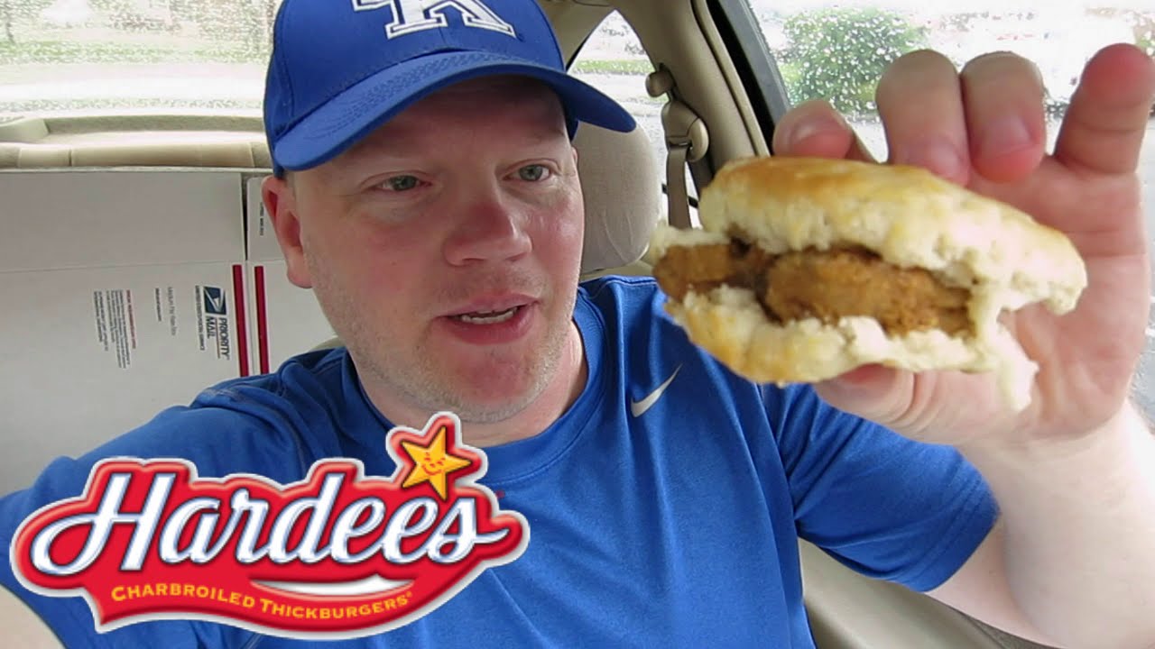 Reed Reviews Hardee's Country Fried Steak Biscuit YouTube