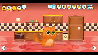 Bubbu my virtual pet cat : stick ninja (short version)