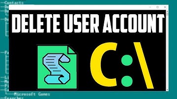 How To Delete User Account Using Batch Script in Windows 10