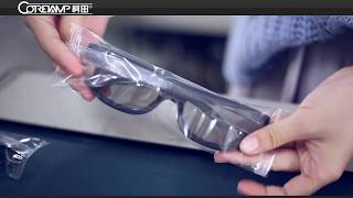 3D Glasses flow packing machine