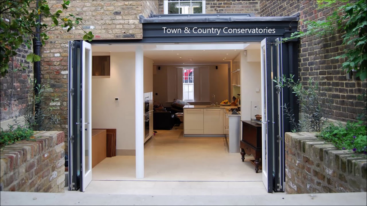 Folding Sliding Doors for Conservatories - YouTube Folding Sliding Doors for Conservatories - YouTube