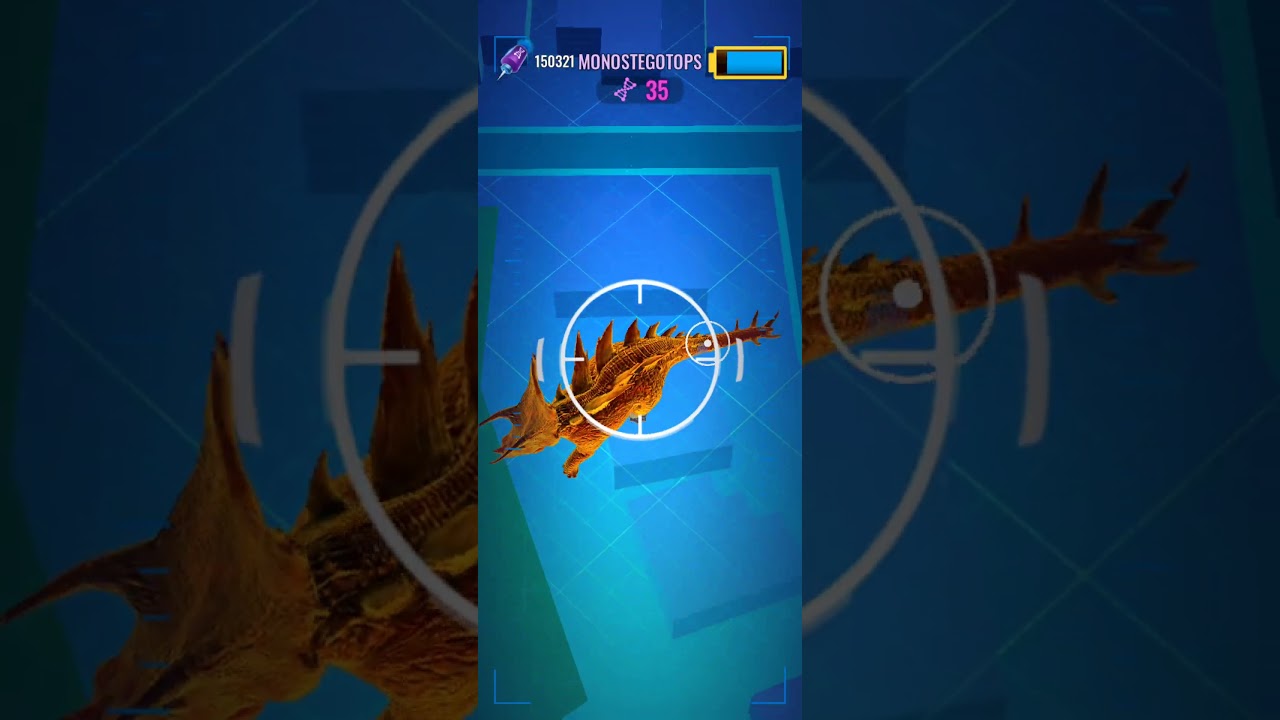 Darting Legendary Monostegotops 🎯 Jurassic World Alive 