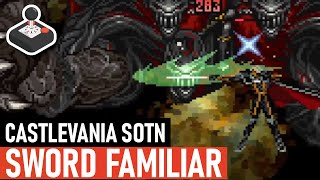 Castlevania Sotn - How To Get Sword Familiar, A Powerful One-Handed Sword