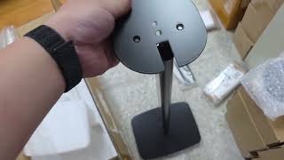 KGO現貨特價B&W Bowers & Wilkins Formation Flex音響 金屬 落地腳架 落地支架 兩音箱用7KG 安裝說明
