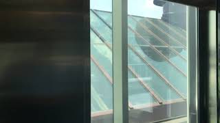 Amazing Glass Otis Gen2 traction elevators @ the JW Marriott (Savannah Riverfront)