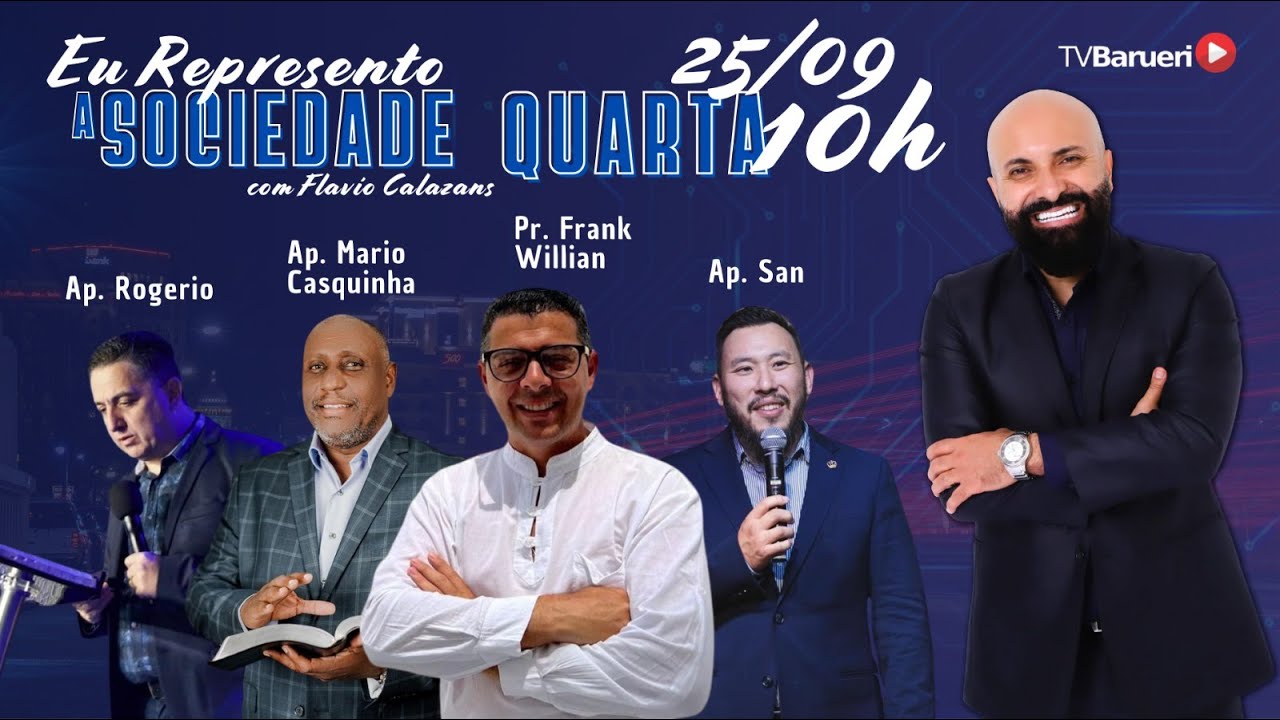 Eu Represento A Sociedade – Com Flávio Calazans | 25/09