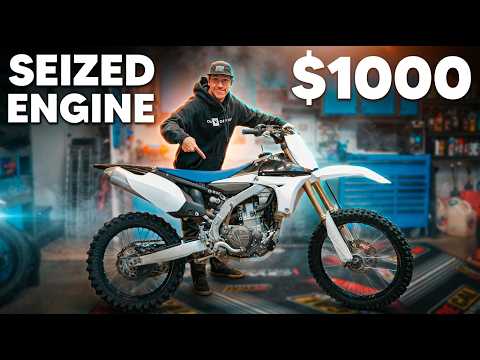 I Bought A Locked Up 2013 Yamaha YZ450F For 1 000 