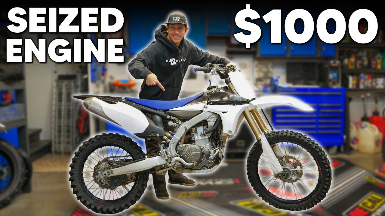 I Bought a Locked Up 2013 Yamaha YZ450F for $1,000