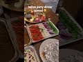 Indian dinner party spread #yummy #foodie #partytime #dinnermenu #homemade