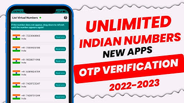 OTP Bypass Indian Number l Indian Number OTP Bypass l  Free Indian Number For OTP Verification l2023