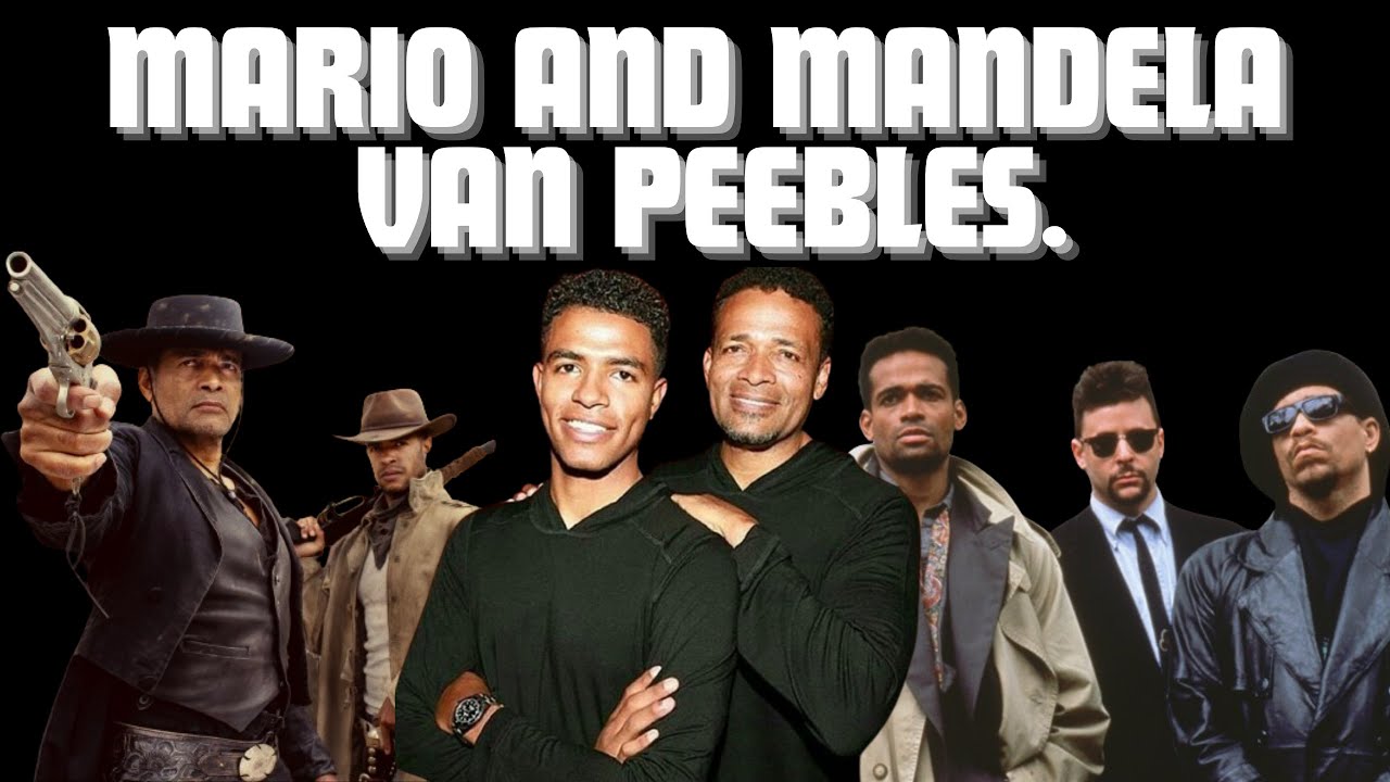 Actors/Director Mario and Mandela Van Peebles (New Jack City, Mayor of