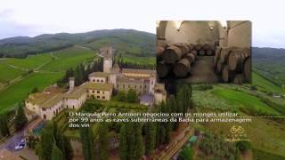 Vinho do Bom - Itália, Badia a Passignano Vinícola Antinori – drone