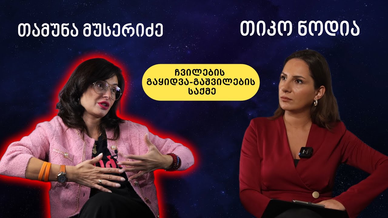 ჩვილების გაყიდვა-გაშვილების საქმე - სქემები და ისტორიები - ჟურნალისტი თამუნა მუსერიძე