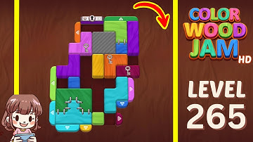 Color Wood Jam Level 265 Solution Walkthrough