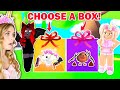 Do NOT Pick The WRONG BOX In Adopt Me! (Roblox)