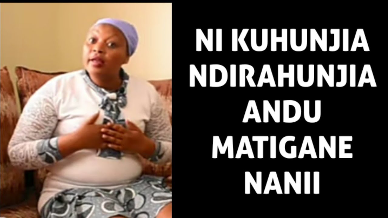 MARIANA MUKURINU  KWARIA THUTHA WA KUONEKANA AKIHIURIA THUTHA KIRAFU