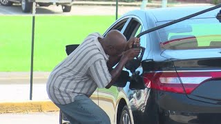 Long Lines Form As People Get Desperate For Gas