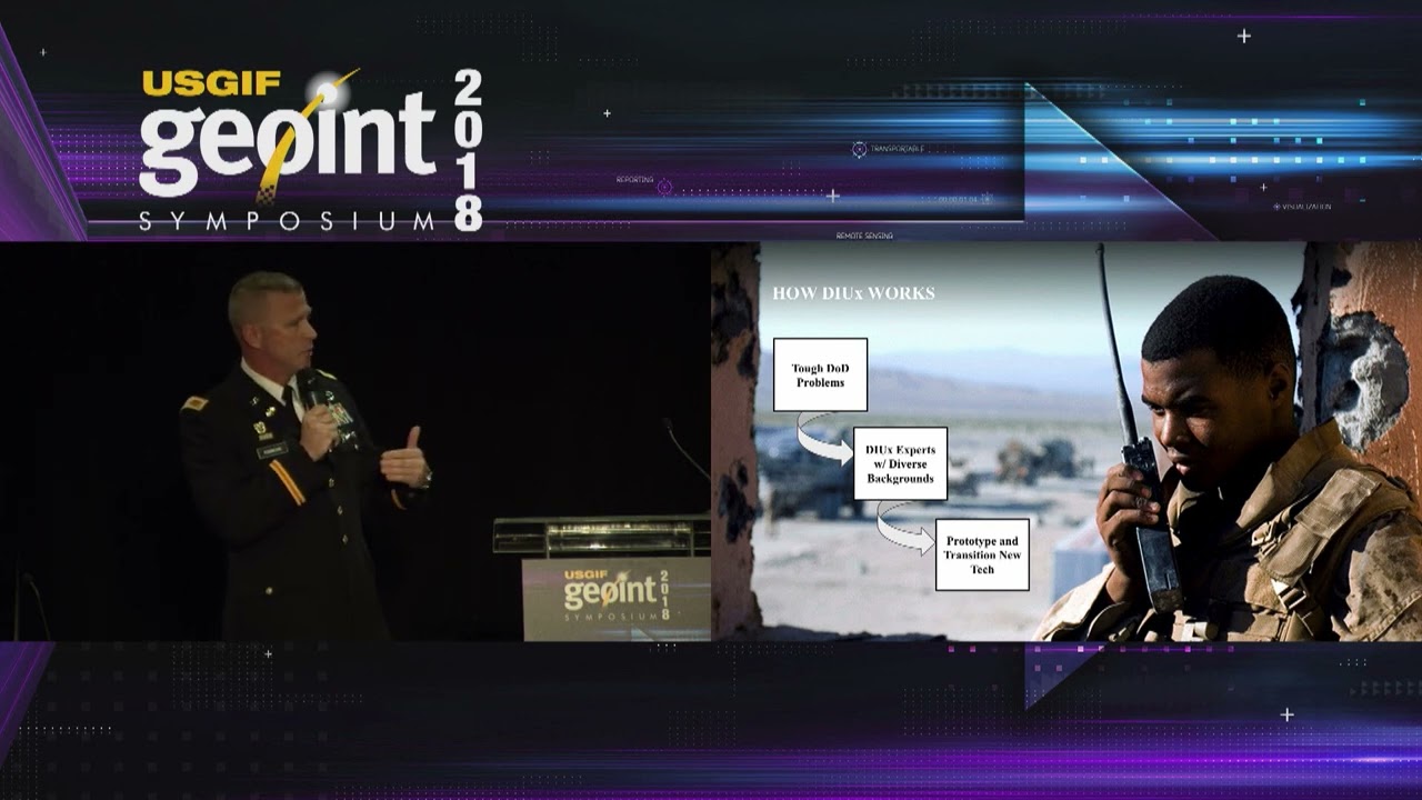 GEOINT 2018 Government Pavilion Presentation: DIUX and the Innovation Ecosystem
