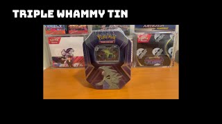 Triple Whammy Tin (Tyranitar) Opening. Is it worth it?