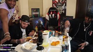 YourRage Has a MukBang With Ski Mask The Slump God and Dj Scheme