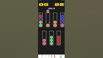 Ball Sort Puzzle level 18