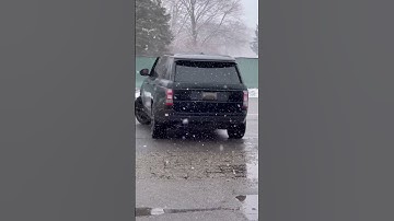 Range Rover 5.0 Borla Atak mufflers