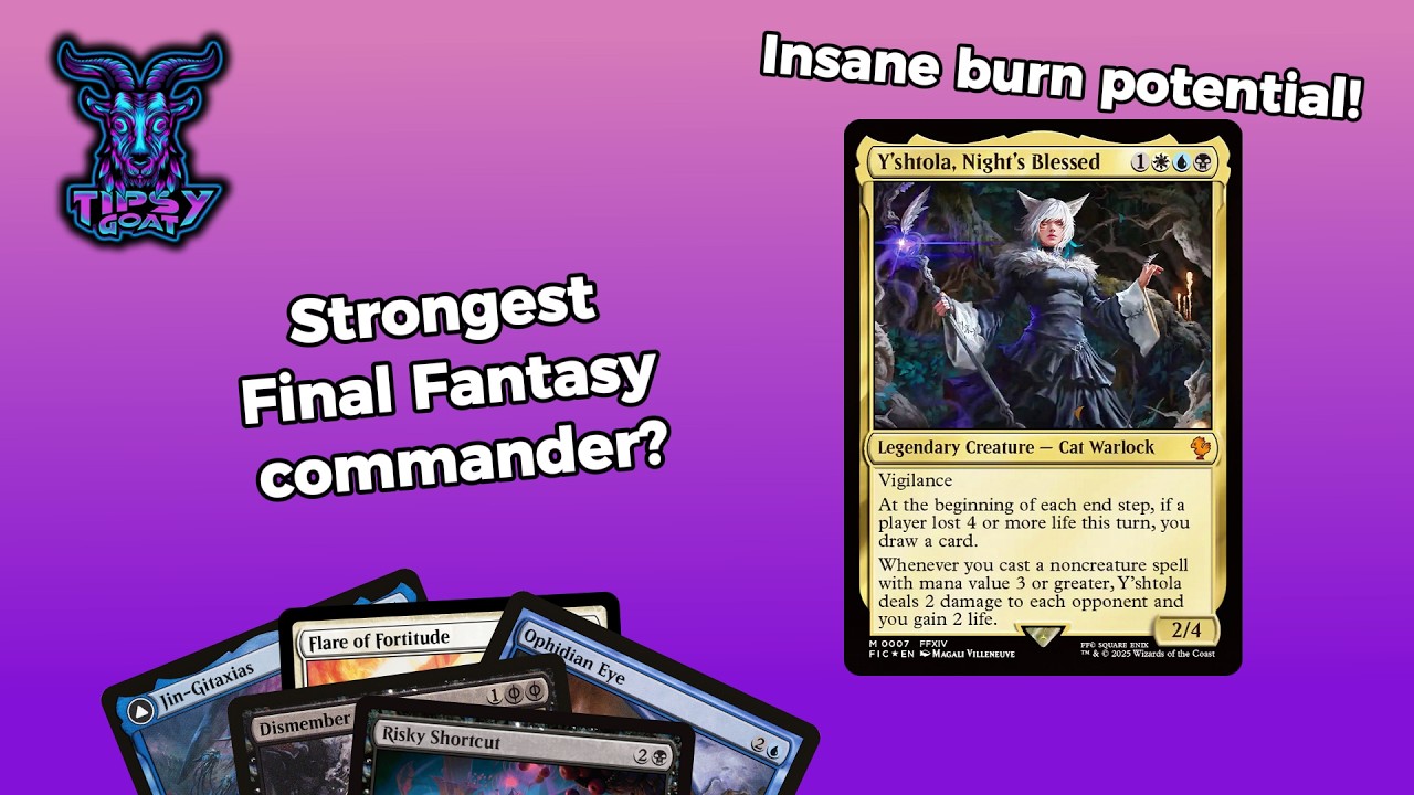 mtg yshtola commander deck Y'shtola, Night's Blessed | FINAL FANTASY Commander